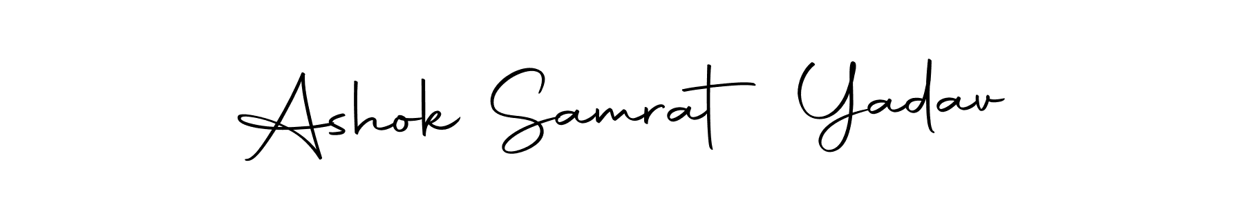 Once you've used our free online signature maker to create your best signature Autography-DOLnW style, it's time to enjoy all of the benefits that Ashok Samrat Yadav name signing documents. Ashok Samrat Yadav signature style 10 images and pictures png