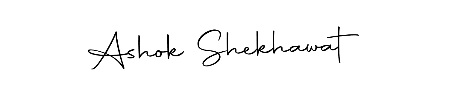 Make a beautiful signature design for name Ashok Shekhawat. With this signature (Autography-DOLnW) style, you can create a handwritten signature for free. Ashok Shekhawat signature style 10 images and pictures png