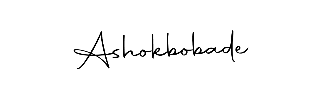 Here are the top 10 professional signature styles for the name Ashokbobade. These are the best autograph styles you can use for your name. Ashokbobade signature style 10 images and pictures png