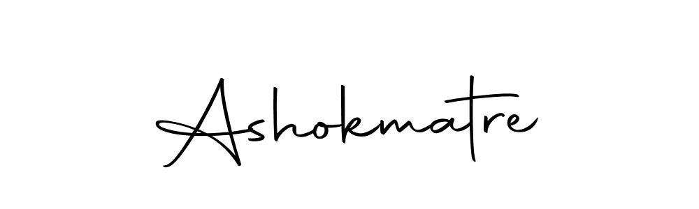 Also we have Ashokmatre name is the best signature style. Create professional handwritten signature collection using Autography-DOLnW autograph style. Ashokmatre signature style 10 images and pictures png