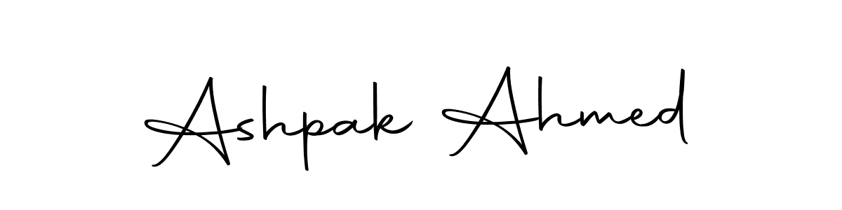 It looks lik you need a new signature style for name Ashpak Ahmed. Design unique handwritten (Autography-DOLnW) signature with our free signature maker in just a few clicks. Ashpak Ahmed signature style 10 images and pictures png