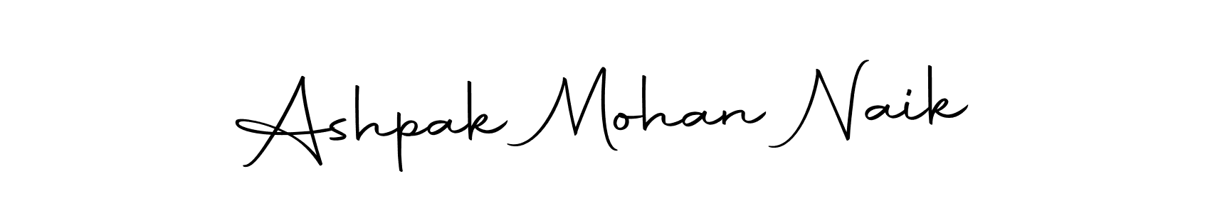 Also we have Ashpak Mohan Naik name is the best signature style. Create professional handwritten signature collection using Autography-DOLnW autograph style. Ashpak Mohan Naik signature style 10 images and pictures png