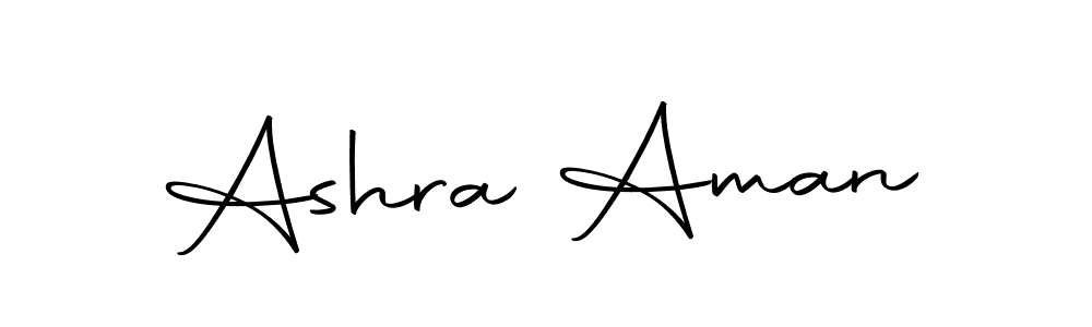 Make a beautiful signature design for name Ashra Aman. With this signature (Autography-DOLnW) style, you can create a handwritten signature for free. Ashra Aman signature style 10 images and pictures png