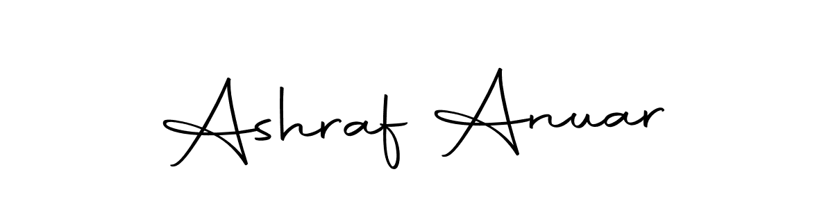 Make a beautiful signature design for name Ashraf Anuar. With this signature (Autography-DOLnW) style, you can create a handwritten signature for free. Ashraf Anuar signature style 10 images and pictures png