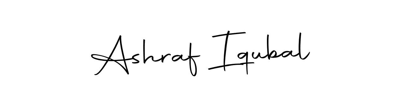 Design your own signature with our free online signature maker. With this signature software, you can create a handwritten (Autography-DOLnW) signature for name Ashraf Iqubal. Ashraf Iqubal signature style 10 images and pictures png