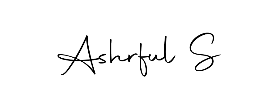 Also we have Ashrful S name is the best signature style. Create professional handwritten signature collection using Autography-DOLnW autograph style. Ashrful S signature style 10 images and pictures png