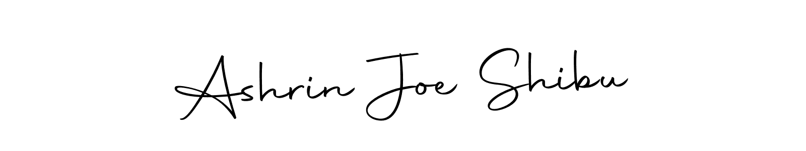 The best way (Autography-DOLnW) to make a short signature is to pick only two or three words in your name. The name Ashrin Joe Shibu include a total of six letters. For converting this name. Ashrin Joe Shibu signature style 10 images and pictures png