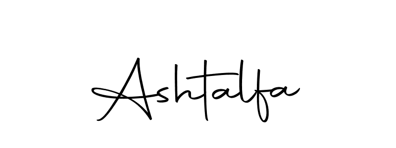 Make a beautiful signature design for name Ashtalfa. Use this online signature maker to create a handwritten signature for free. Ashtalfa signature style 10 images and pictures png