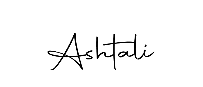Make a beautiful signature design for name Ashtali. With this signature (Autography-DOLnW) style, you can create a handwritten signature for free. Ashtali signature style 10 images and pictures png