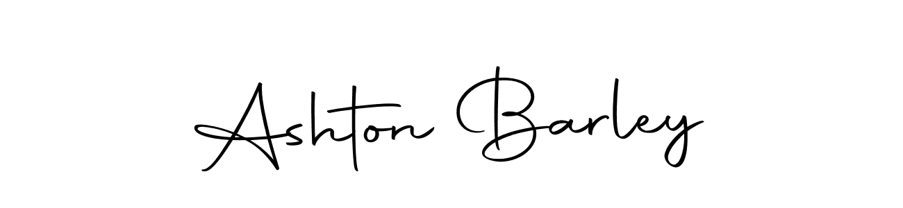 How to make Ashton Barley signature? Autography-DOLnW is a professional autograph style. Create handwritten signature for Ashton Barley name. Ashton Barley signature style 10 images and pictures png