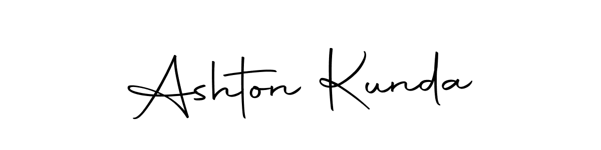 Use a signature maker to create a handwritten signature online. With this signature software, you can design (Autography-DOLnW) your own signature for name Ashton Kunda. Ashton Kunda signature style 10 images and pictures png