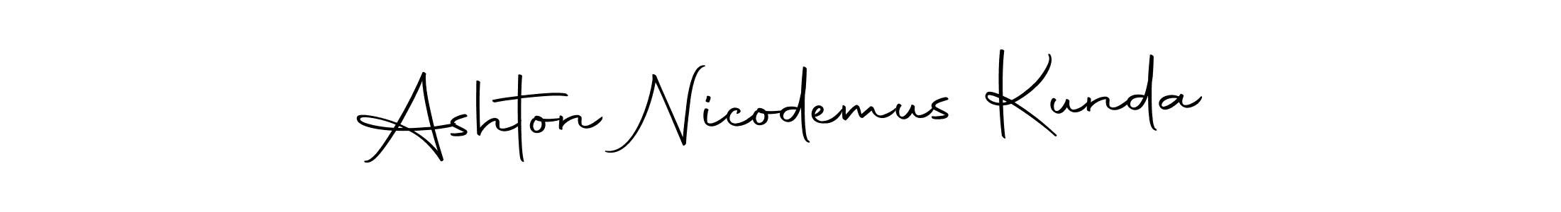 Once you've used our free online signature maker to create your best signature Autography-DOLnW style, it's time to enjoy all of the benefits that Ashton Nicodemus Kunda name signing documents. Ashton Nicodemus Kunda signature style 10 images and pictures png