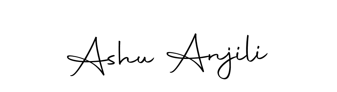 Autography-DOLnW is a professional signature style that is perfect for those who want to add a touch of class to their signature. It is also a great choice for those who want to make their signature more unique. Get Ashu Anjili name to fancy signature for free. Ashu Anjili signature style 10 images and pictures png