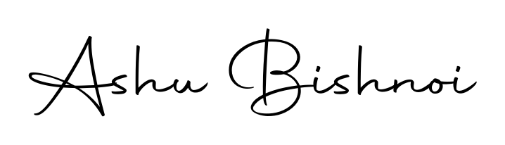 An effortless, minimalist signature concept for Ashu Bishnoi using Autography-DOLnW design. Clean lines that look great on any document. Ashu Bishnoi signature style 10 images and pictures png