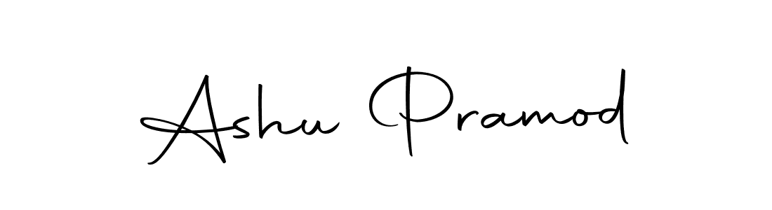 Create a beautiful signature design for name Ashu Pramod. With this signature (Autography-DOLnW) fonts, you can make a handwritten signature for free. Ashu Pramod signature style 10 images and pictures png