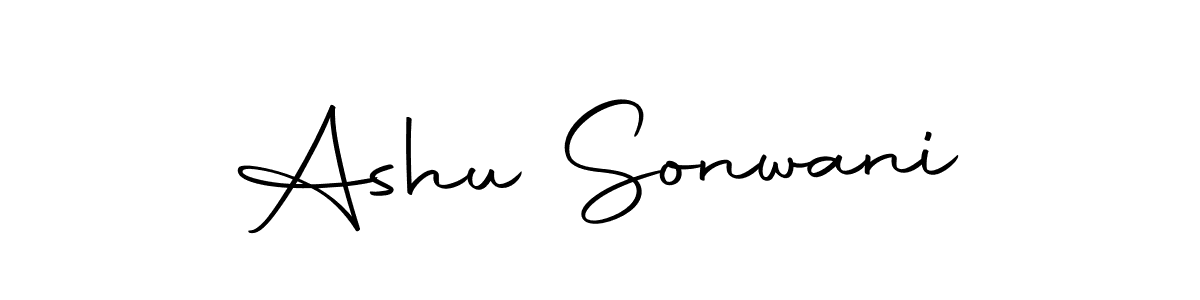 Also we have Ashu Sonwani name is the best signature style. Create professional handwritten signature collection using Autography-DOLnW autograph style. Ashu Sonwani signature style 10 images and pictures png