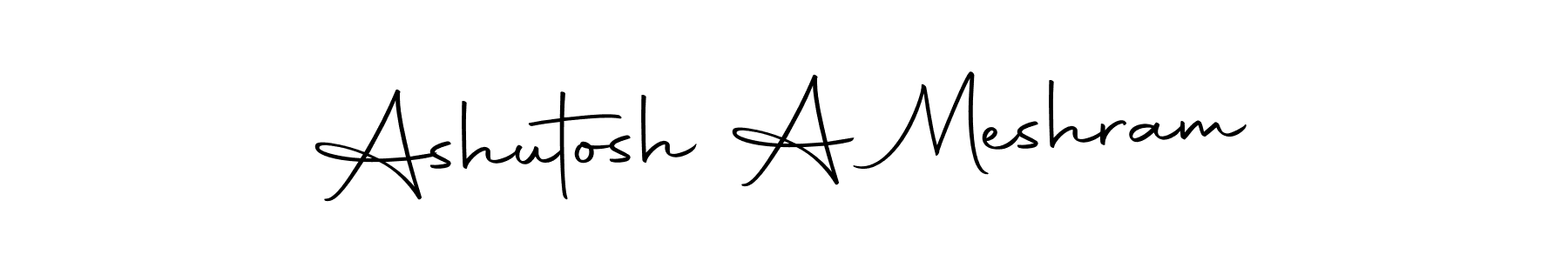 Ashutosh A Meshram stylish signature style. Best Handwritten Sign (Autography-DOLnW) for my name. Handwritten Signature Collection Ideas for my name Ashutosh A Meshram. Ashutosh A Meshram signature style 10 images and pictures png