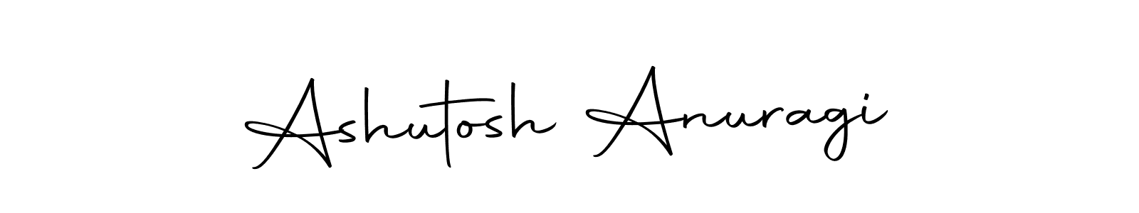 Design your own signature with our free online signature maker. With this signature software, you can create a handwritten (Autography-DOLnW) signature for name Ashutosh Anuragi. Ashutosh Anuragi signature style 10 images and pictures png