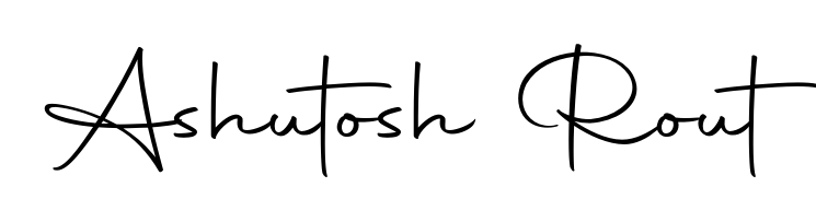 Try this chic Ashutosh Rout handwritten sign style. Using Autography-DOLnW font elements, it gives your name a sleek, memorable identity. Ashutosh Rout signature style 10 images and pictures png