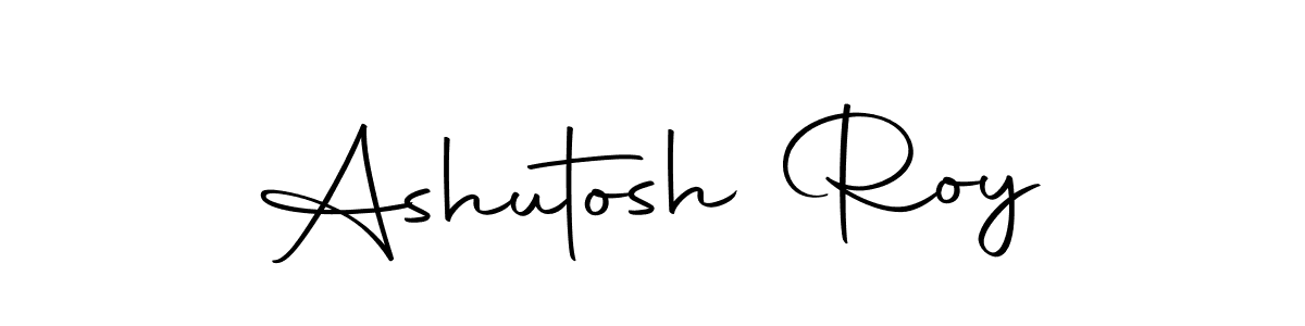 How to make Ashutosh Roy name signature. Use Autography-DOLnW style for creating short signs online. This is the latest handwritten sign. Ashutosh Roy signature style 10 images and pictures png