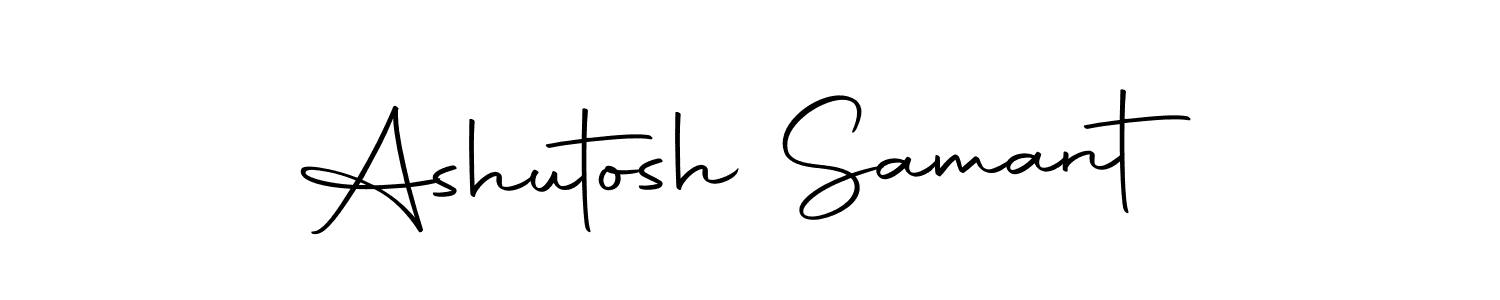 This is the best signature style for the Ashutosh Samant name. Also you like these signature font (Autography-DOLnW). Mix name signature. Ashutosh Samant signature style 10 images and pictures png