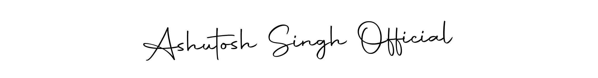 Autography-DOLnW is a professional signature style that is perfect for those who want to add a touch of class to their signature. It is also a great choice for those who want to make their signature more unique. Get Ashutosh Singh Official name to fancy signature for free. Ashutosh Singh Official signature style 10 images and pictures png