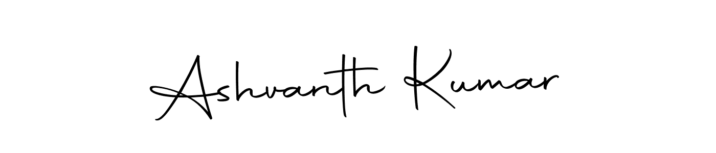 Use a signature maker to create a handwritten signature online. With this signature software, you can design (Autography-DOLnW) your own signature for name Ashvanth Kumar. Ashvanth Kumar signature style 10 images and pictures png