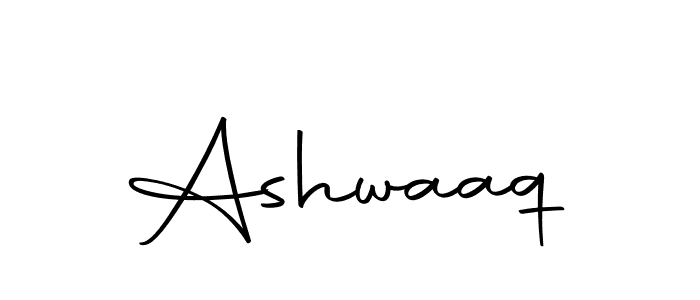 The best way (Autography-DOLnW) to make a short signature is to pick only two or three words in your name. The name Ashwaaq include a total of six letters. For converting this name. Ashwaaq signature style 10 images and pictures png