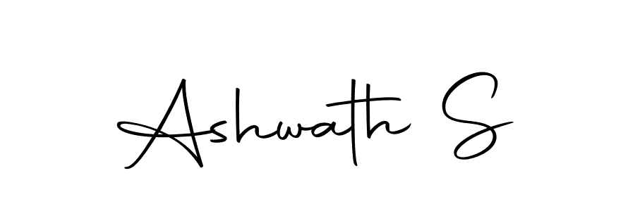 Make a beautiful signature design for name Ashwath S. Use this online signature maker to create a handwritten signature for free. Ashwath S signature style 10 images and pictures png