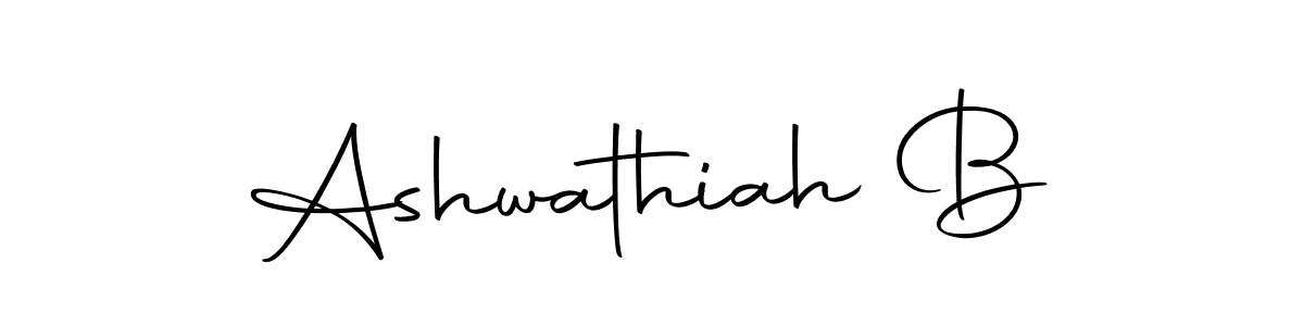 Ashwathiah B stylish signature style. Best Handwritten Sign (Autography-DOLnW) for my name. Handwritten Signature Collection Ideas for my name Ashwathiah B. Ashwathiah B signature style 10 images and pictures png