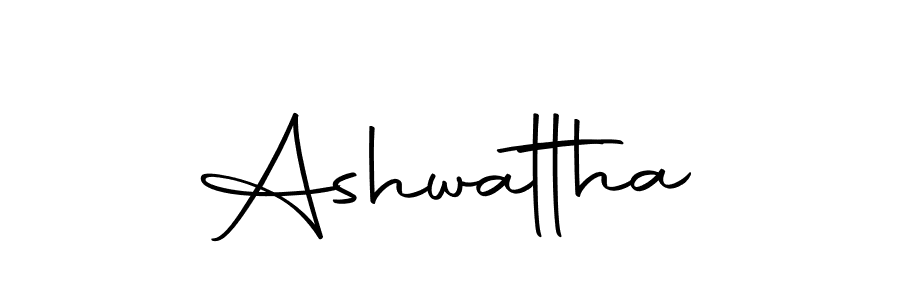 Design your own signature with our free online signature maker. With this signature software, you can create a handwritten (Autography-DOLnW) signature for name Ashwattha. Ashwattha signature style 10 images and pictures png