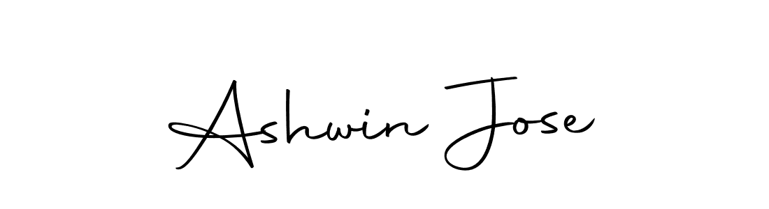 You should practise on your own different ways (Autography-DOLnW) to write your name (Ashwin Jose) in signature. don't let someone else do it for you. Ashwin Jose signature style 10 images and pictures png