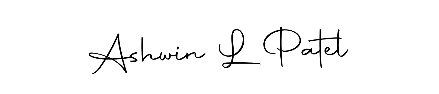 Make a beautiful signature design for name Ashwin L Patel. With this signature (Autography-DOLnW) style, you can create a handwritten signature for free. Ashwin L Patel signature style 10 images and pictures png