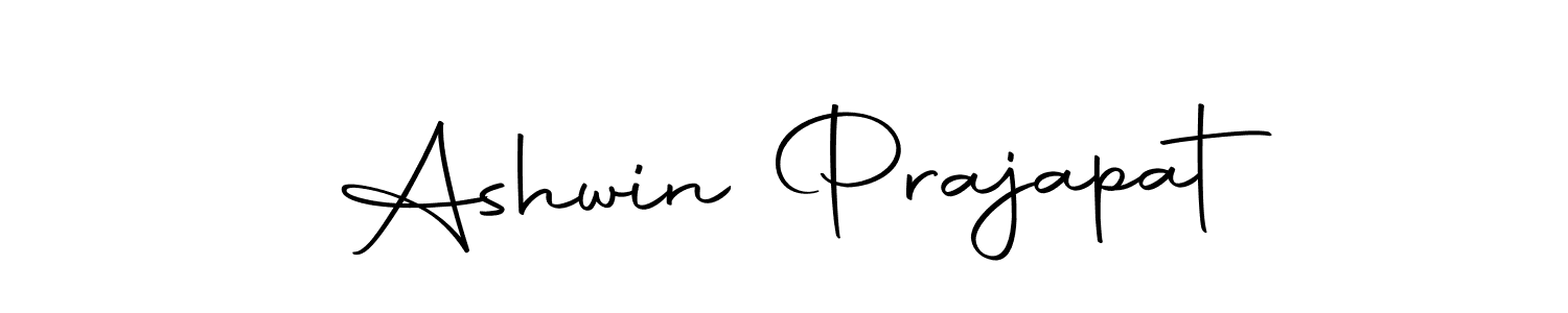 How to make Ashwin Prajapat name signature. Use Autography-DOLnW style for creating short signs online. This is the latest handwritten sign. Ashwin Prajapat signature style 10 images and pictures png