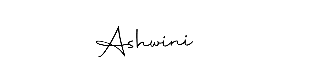 Design your own signature with our free online signature maker. With this signature software, you can create a handwritten (Autography-DOLnW) signature for name Ashwini❤️. Ashwini❤️ signature style 10 images and pictures png