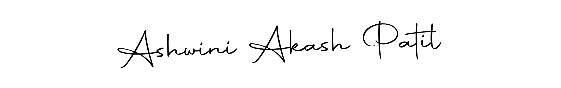 Make a short Ashwini Akash Patil signature style. Manage your documents anywhere anytime using Autography-DOLnW. Create and add eSignatures, submit forms, share and send files easily. Ashwini Akash Patil signature style 10 images and pictures png