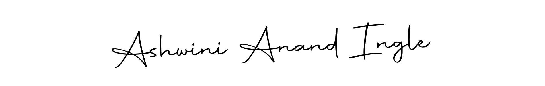 Design your own signature with our free online signature maker. With this signature software, you can create a handwritten (Autography-DOLnW) signature for name Ashwini Anand Ingle. Ashwini Anand Ingle signature style 10 images and pictures png