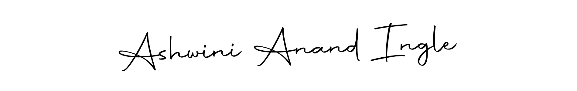 You should practise on your own different ways (Autography-DOLnW) to write your name (Ashwini Anand Ingle) in signature. don't let someone else do it for you. Ashwini Anand Ingle signature style 10 images and pictures png