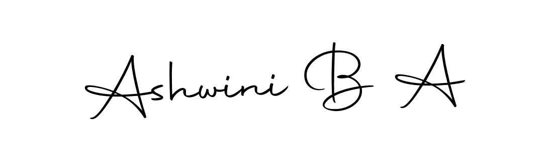 Make a short Ashwini B A signature style. Manage your documents anywhere anytime using Autography-DOLnW. Create and add eSignatures, submit forms, share and send files easily. Ashwini B A signature style 10 images and pictures png