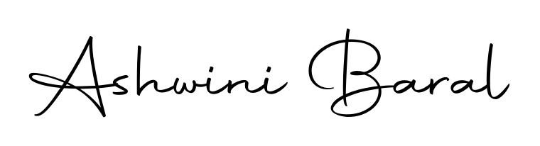 Designed for modern professionals: Ashwini Baral name signature crafted with Autography-DOLnW script. Ready for digital PDF workflows. Ashwini Baral signature style 10 images and pictures png