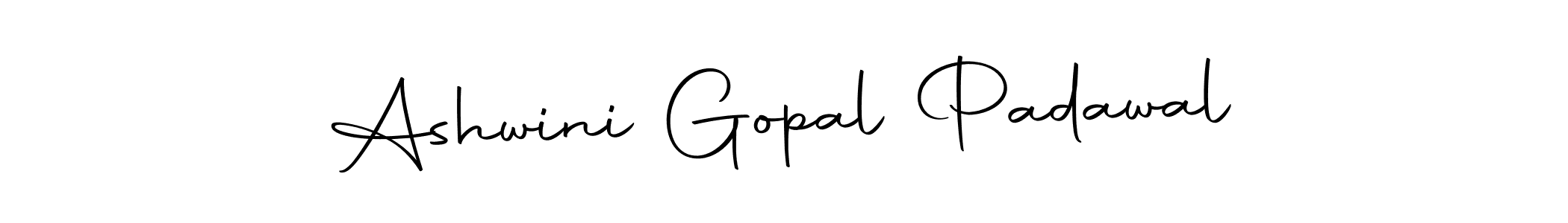 How to make Ashwini Gopal Padawal signature? Autography-DOLnW is a professional autograph style. Create handwritten signature for Ashwini Gopal Padawal name. Ashwini Gopal Padawal signature style 10 images and pictures png