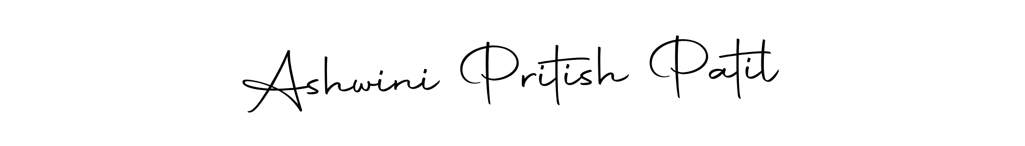 Design your own signature with our free online signature maker. With this signature software, you can create a handwritten (Autography-DOLnW) signature for name Ashwini Pritish Patil. Ashwini Pritish Patil signature style 10 images and pictures png