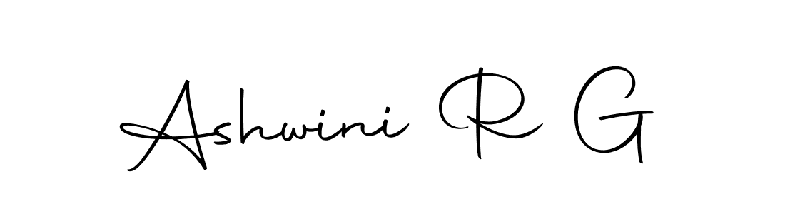 Use a signature maker to create a handwritten signature online. With this signature software, you can design (Autography-DOLnW) your own signature for name Ashwini R G. Ashwini R G signature style 10 images and pictures png