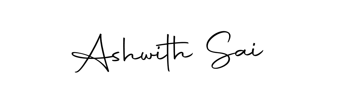 Make a beautiful signature design for name Ashwith Sai. With this signature (Autography-DOLnW) style, you can create a handwritten signature for free. Ashwith Sai signature style 10 images and pictures png