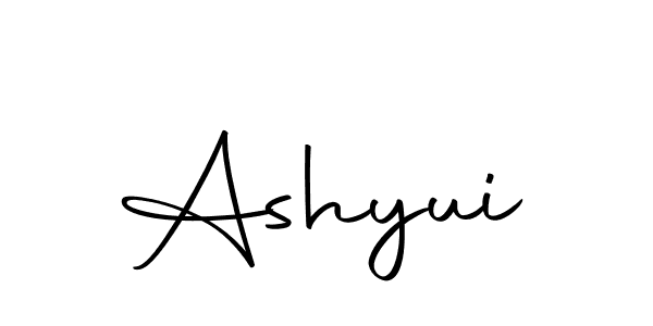 Use a signature maker to create a handwritten signature online. With this signature software, you can design (Autography-DOLnW) your own signature for name Ashyui. Ashyui signature style 10 images and pictures png