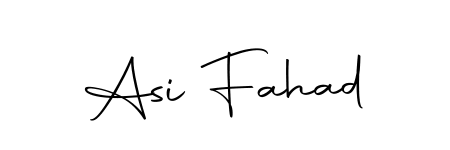 How to make Asi Fahad signature? Autography-DOLnW is a professional autograph style. Create handwritten signature for Asi Fahad name. Asi Fahad signature style 10 images and pictures png