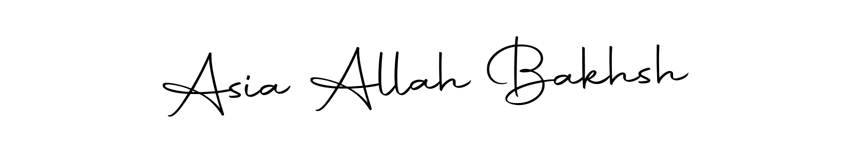Similarly Autography-DOLnW is the best handwritten signature design. Signature creator online .You can use it as an online autograph creator for name Asia Allah Bakhsh. Asia Allah Bakhsh signature style 10 images and pictures png