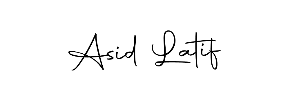 Asid Latif stylish signature style. Best Handwritten Sign (Autography-DOLnW) for my name. Handwritten Signature Collection Ideas for my name Asid Latif. Asid Latif signature style 10 images and pictures png