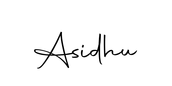 How to make Asidhu signature? Autography-DOLnW is a professional autograph style. Create handwritten signature for Asidhu name. Asidhu signature style 10 images and pictures png