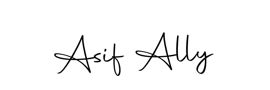 The best way (Autography-DOLnW) to make a short signature is to pick only two or three words in your name. The name Asif Ally include a total of six letters. For converting this name. Asif Ally signature style 10 images and pictures png